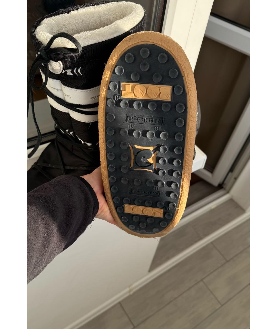 BOGNER Черные синтетические ботинки, фото 4