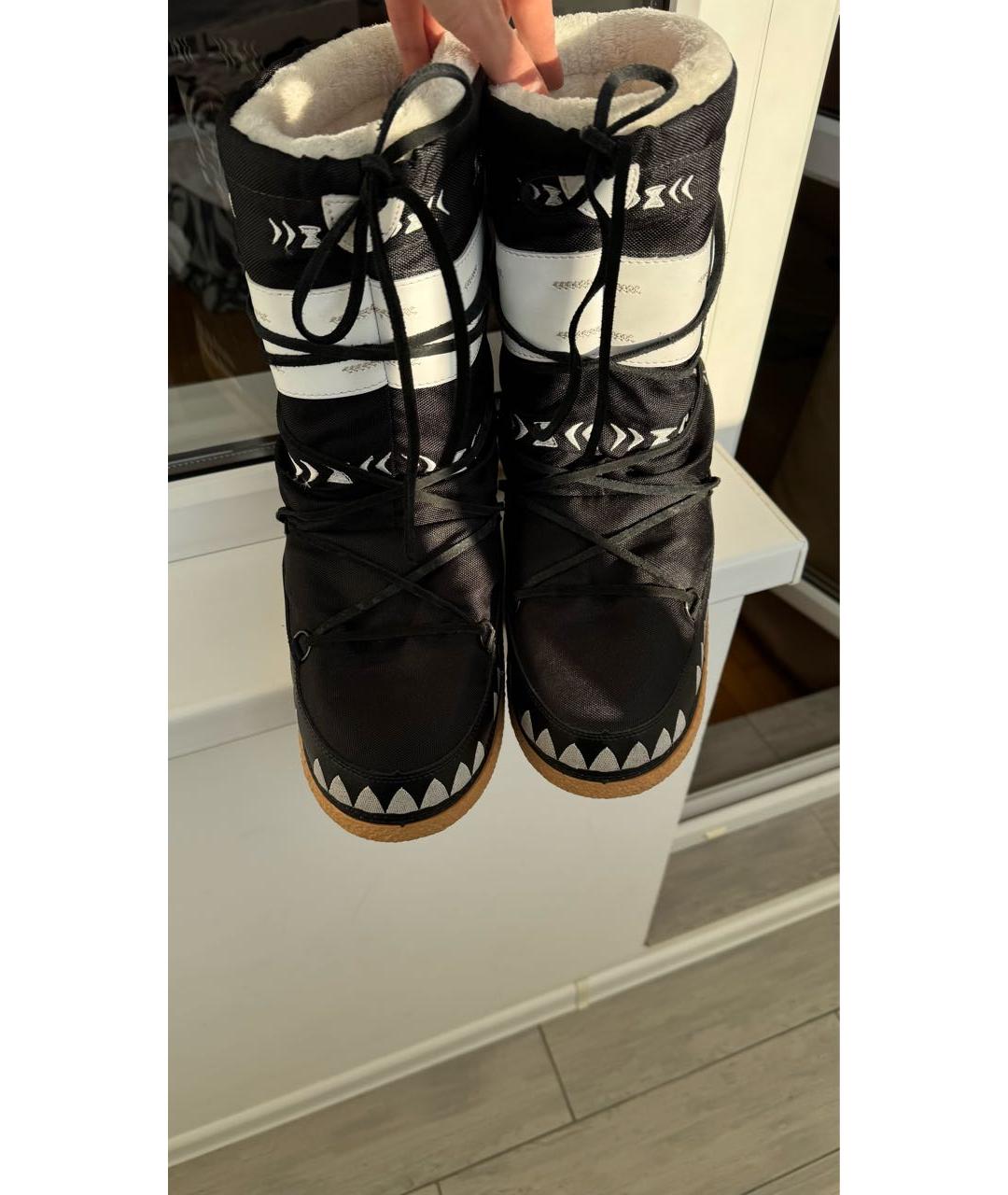 BOGNER Черные синтетические ботинки, фото 2