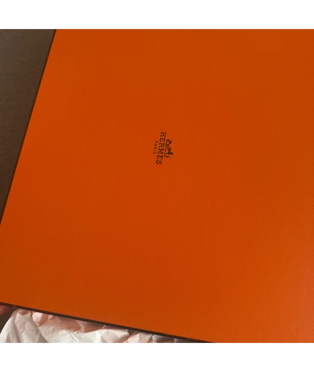 HERMES Бежевая кожаная сумка через плечо, фото 6