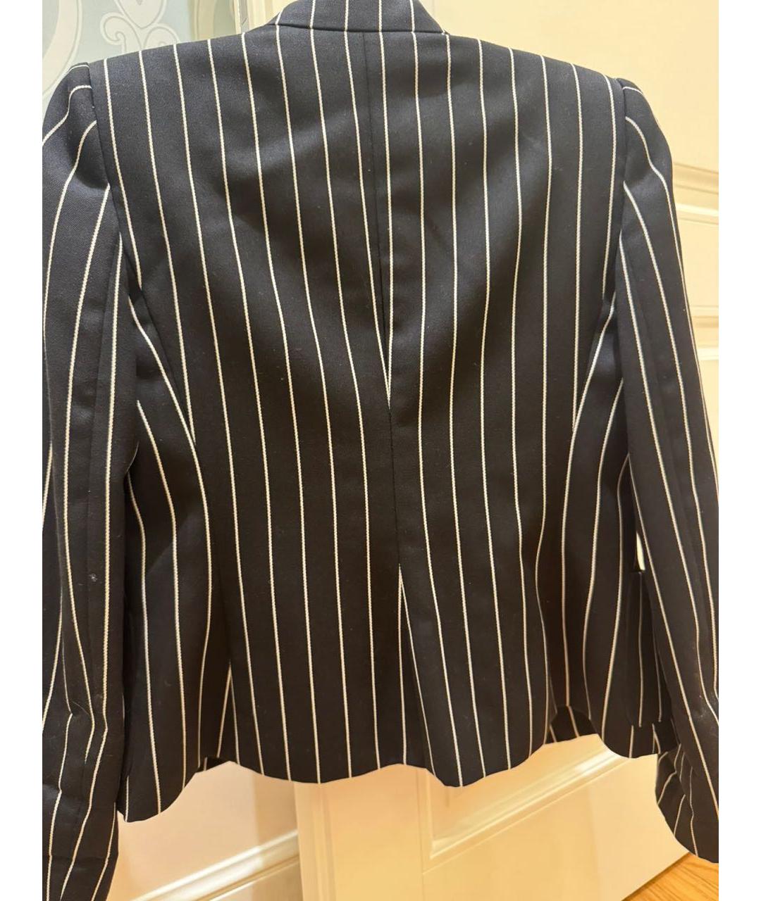 ARMANI COLLEZIONI Черный шерстяной жакет/пиджак, фото 2