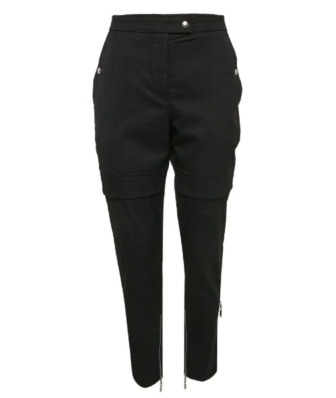 LOUIS VUITTON Черные шерстяные брюки узкие, фото 1