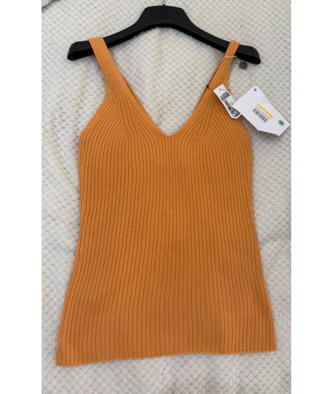 Arch4 Оранжевый кашемировый джемпер / свитер, фото 2