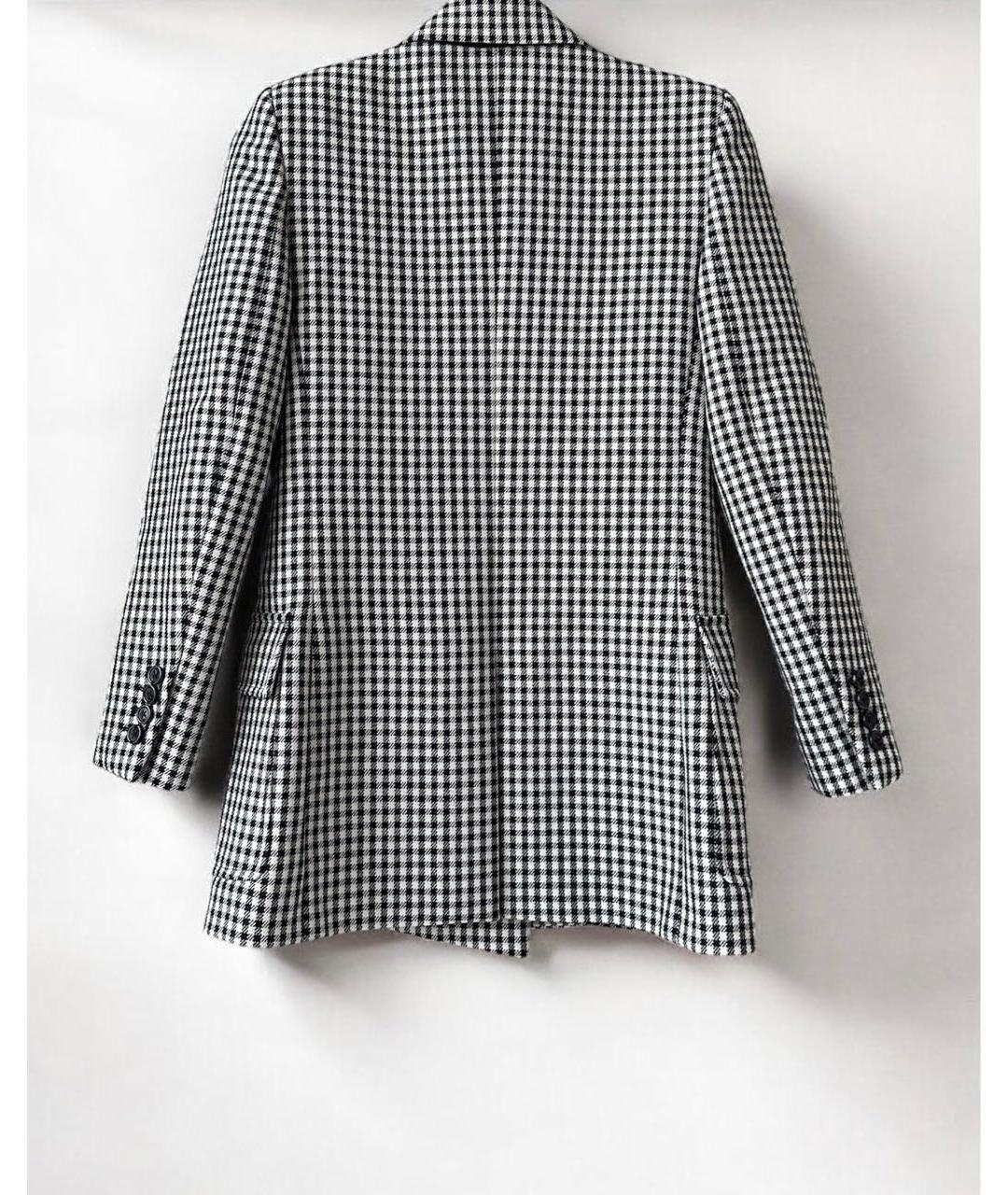 SAINT LAURENT Черный шерстяной жакет/пиджак, фото 3