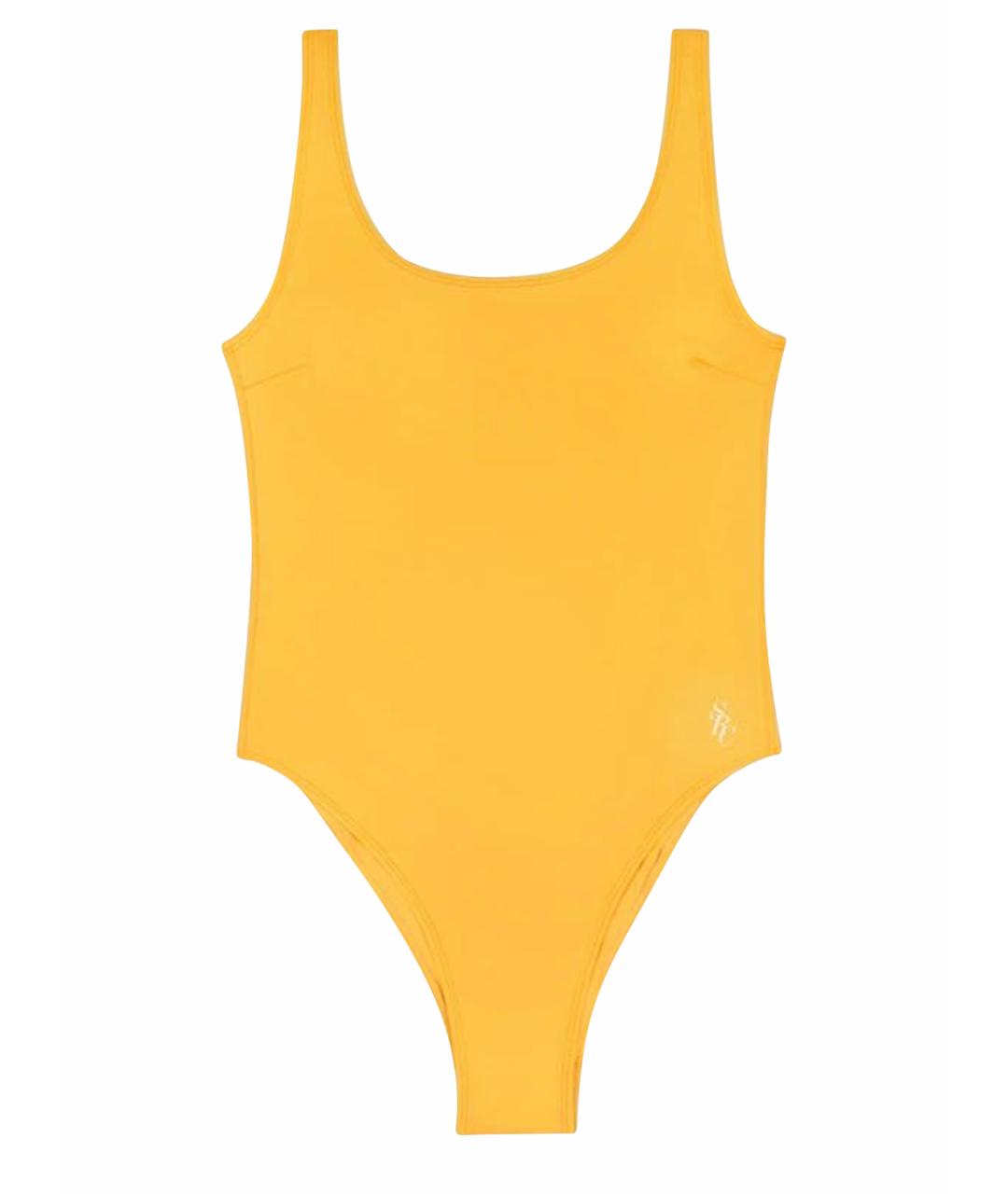 SPORTY AND RICH Желтый полиамидовый купальник, фото 1