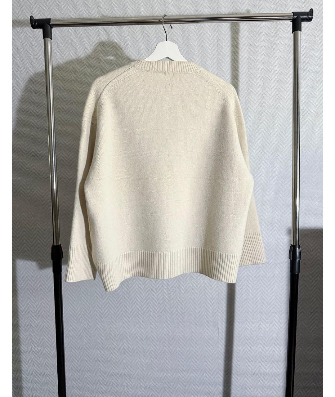 12 STOREEZ Белый кашемировый джемпер / свитер, фото 3