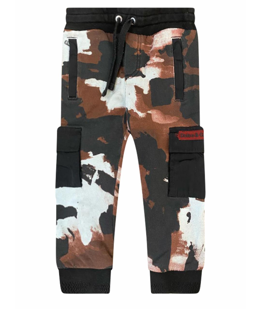 DOLCE & GABBANA KIDS Черные хлопковые детские джинсы, фото 1