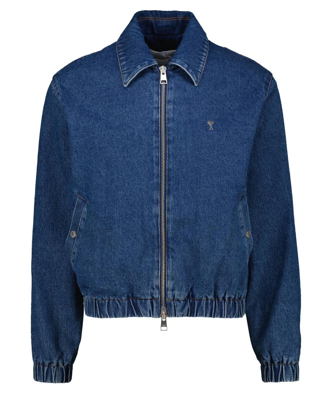 Ami Paris Синяя хлопковая куртка, фото 1