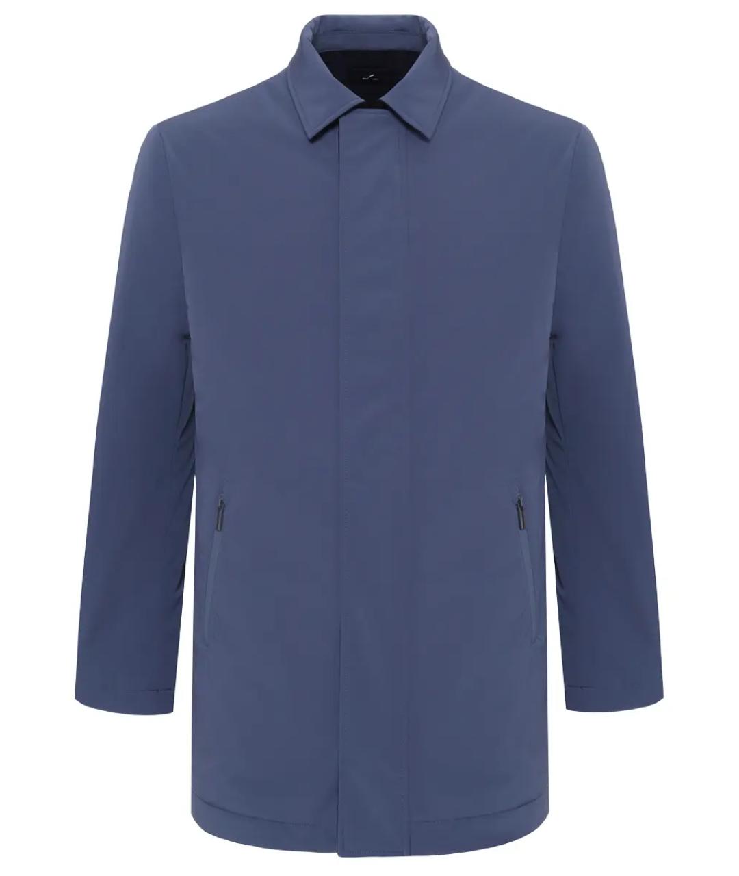 PAUL & SHARK Голубое кашемировое пальто, фото 1