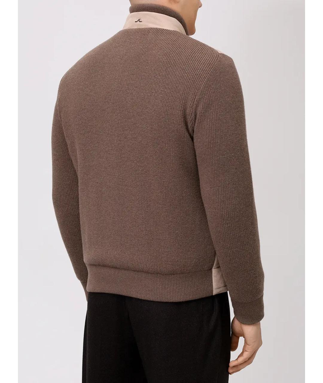 PAUL & SHARK Бежевая замшевая куртка, фото 3