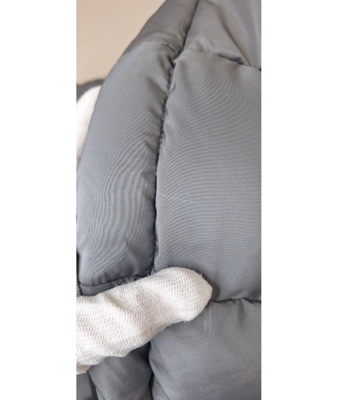 KHRISJOY Серый полиэстеровый пуховик, фото 9