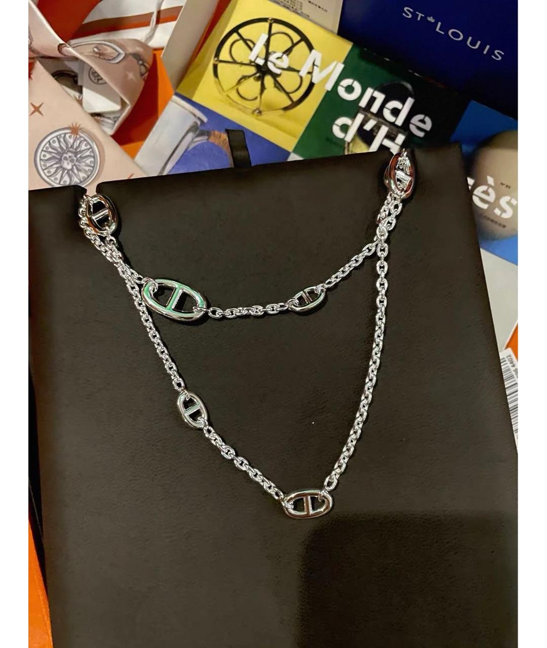 HERMES Серебряная серебряная подвеска, фото 2