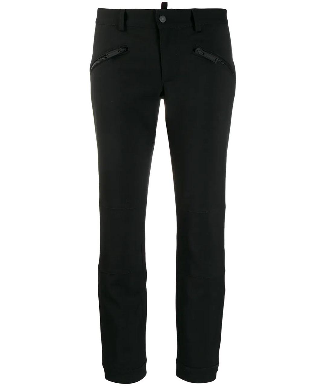 DSQUARED2 Черные брюки узкие, фото 1