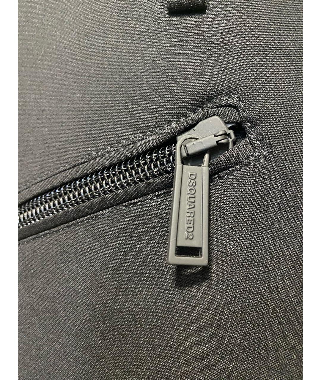 DSQUARED2 Черные брюки узкие, фото 5