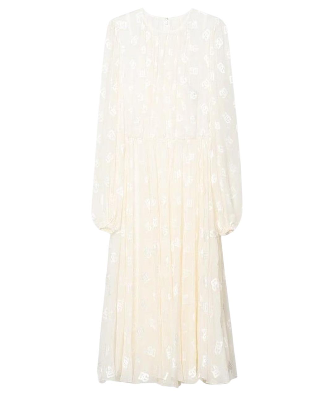 DOLCE&GABBANA Белое вечернее платье, фото 1