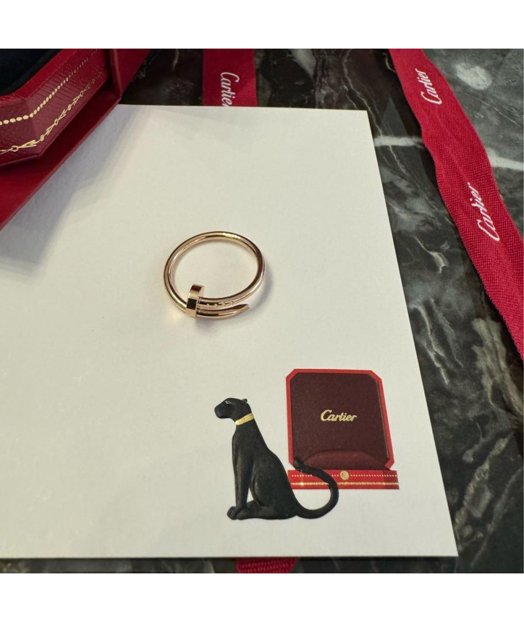 CARTIER Золотое кольцо из розового золота, фото 5