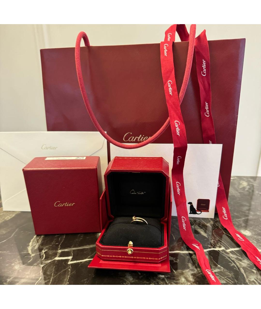 CARTIER Золотое кольцо из розового золота, фото 2