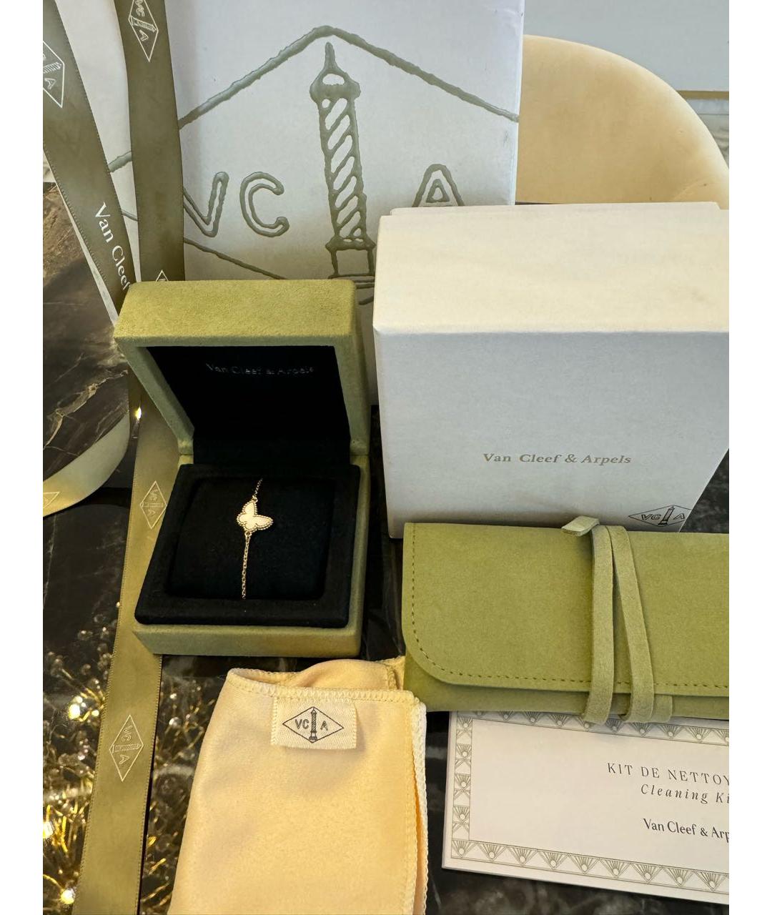 VAN CLEEF & ARPELS Золотой браслет из желтого золота, фото 5