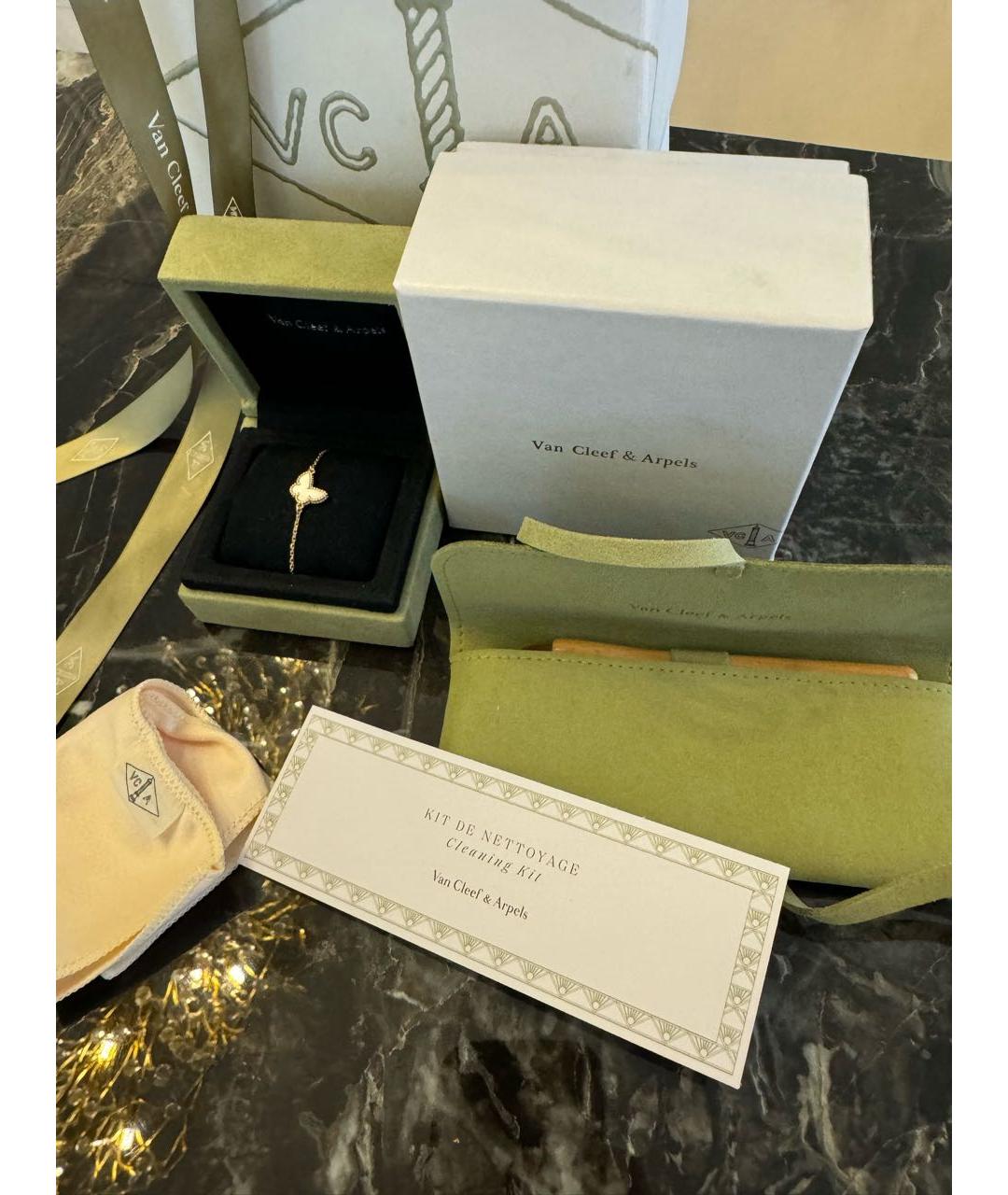 VAN CLEEF & ARPELS Золотой браслет из желтого золота, фото 4