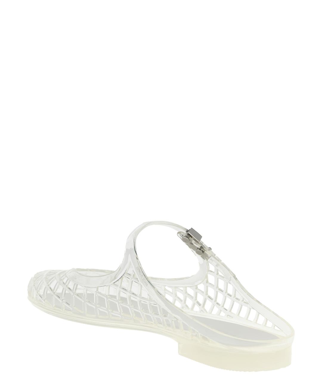 TORY BURCH Белые сабо, фото 3