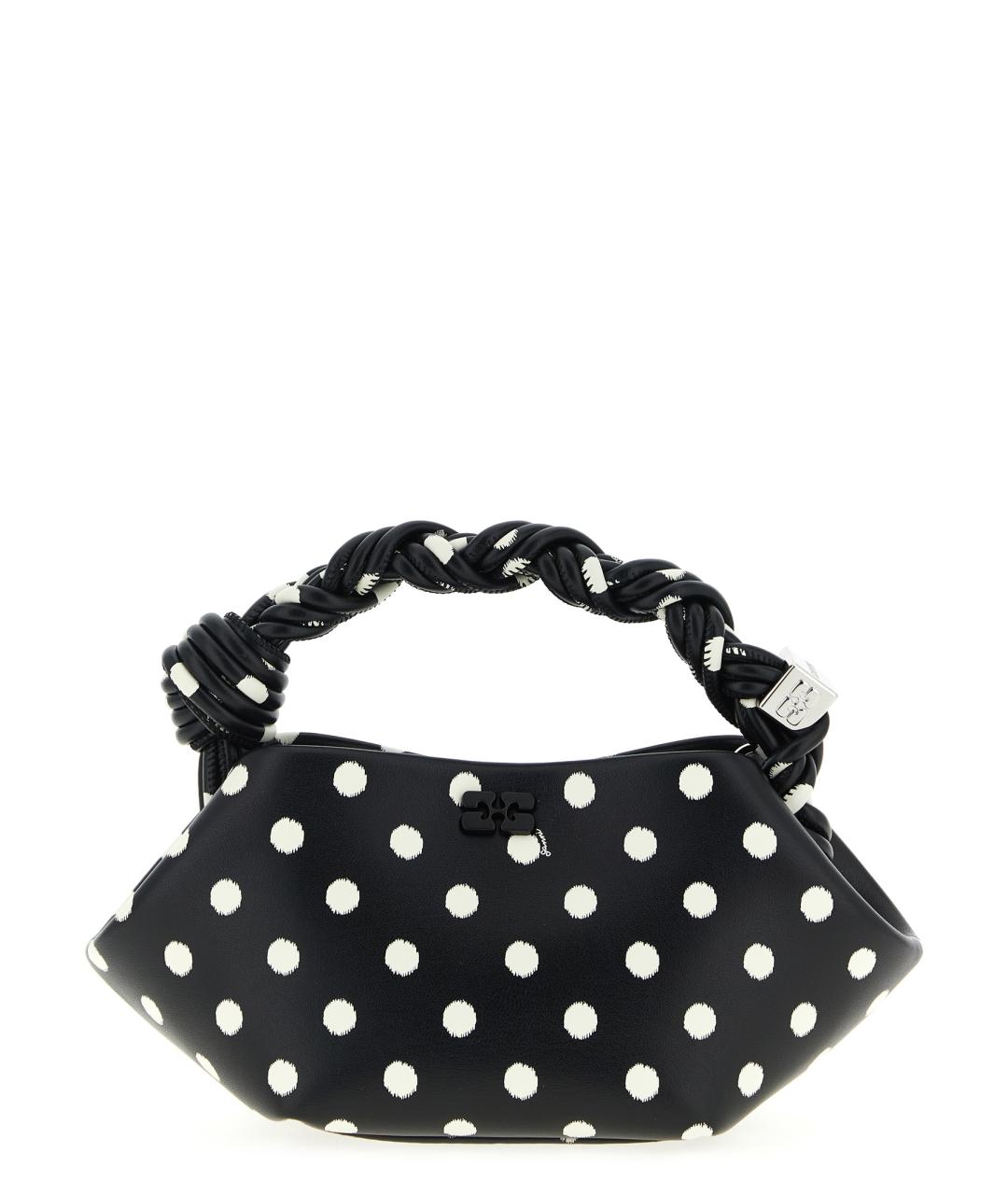 GANNI Мульти кожаная сумка с короткими ручками, фото 1