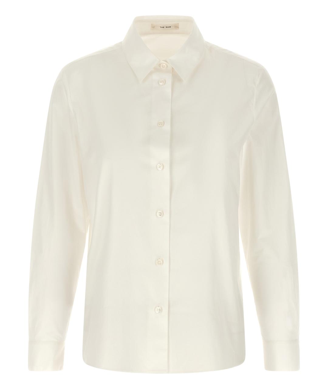 THE ROW Белая хлопковая рубашка, фото 1