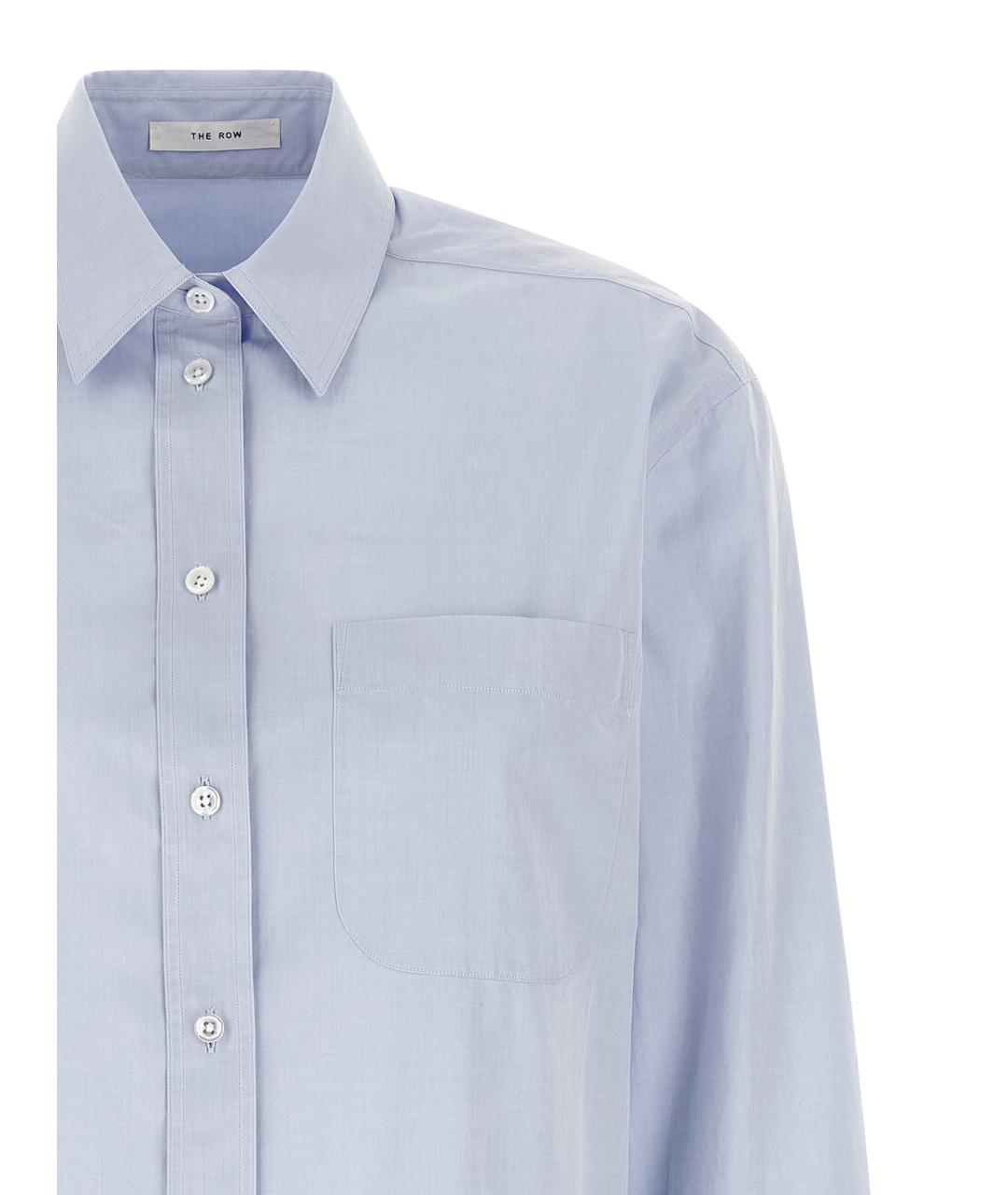 THE ROW Голубая хлопковая рубашка, фото 3