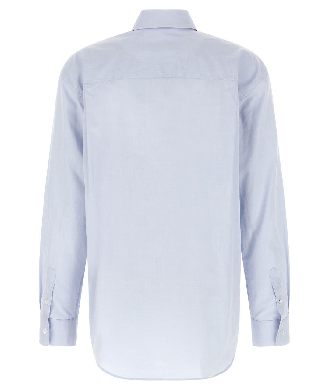 THE ROW Голубая хлопковая рубашка, фото 2