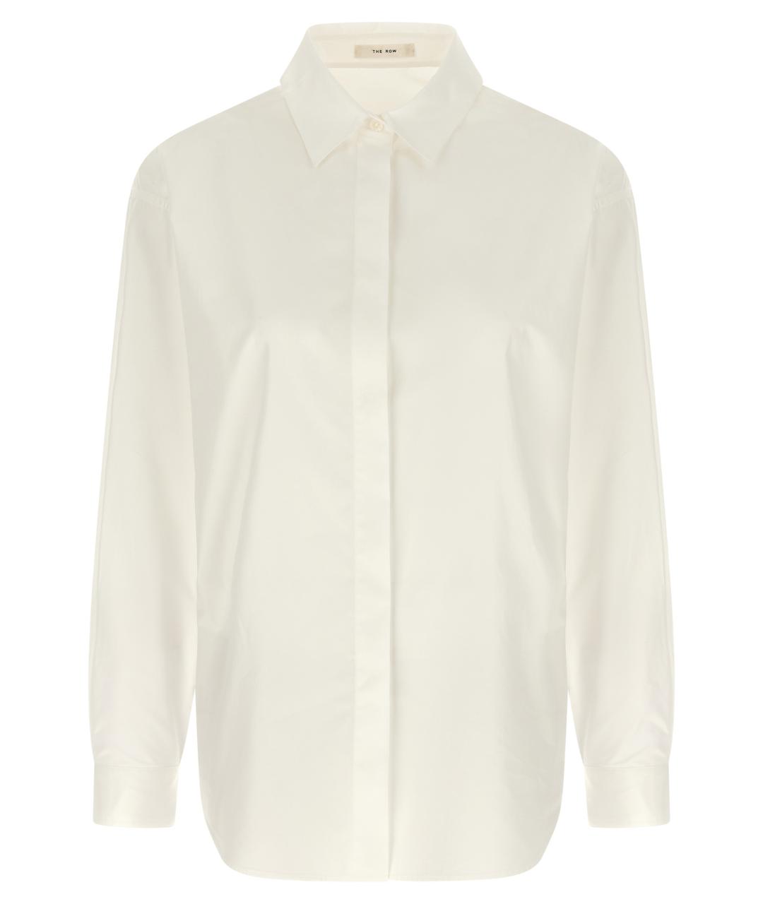 THE ROW Белая хлопковая рубашка, фото 1