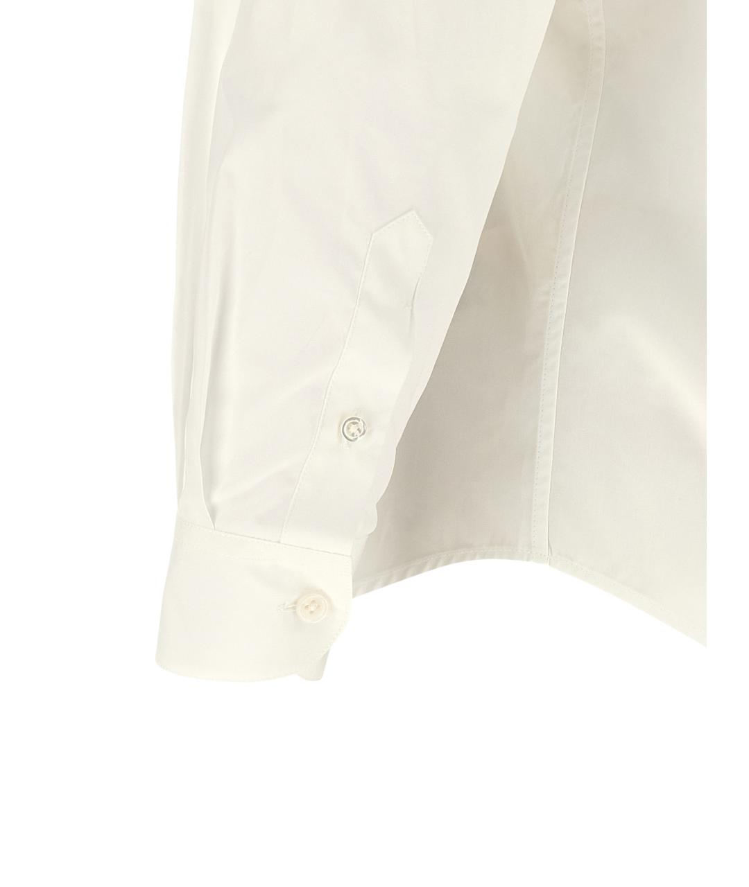 THE ROW Белая хлопковая рубашка, фото 4