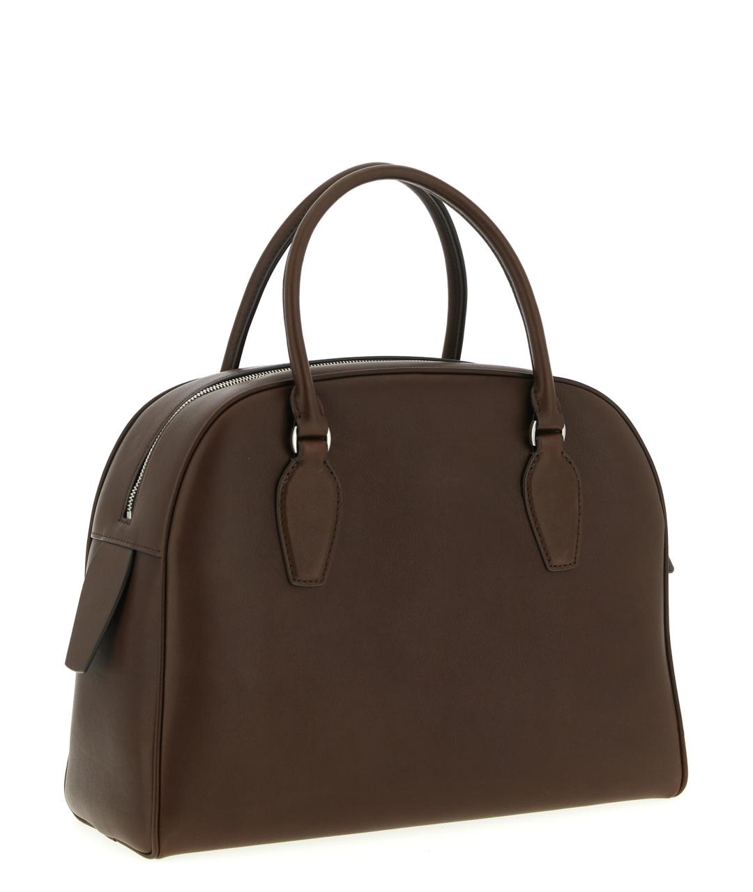 THE ROW Коричневая кожаная сумка тоут, фото 2