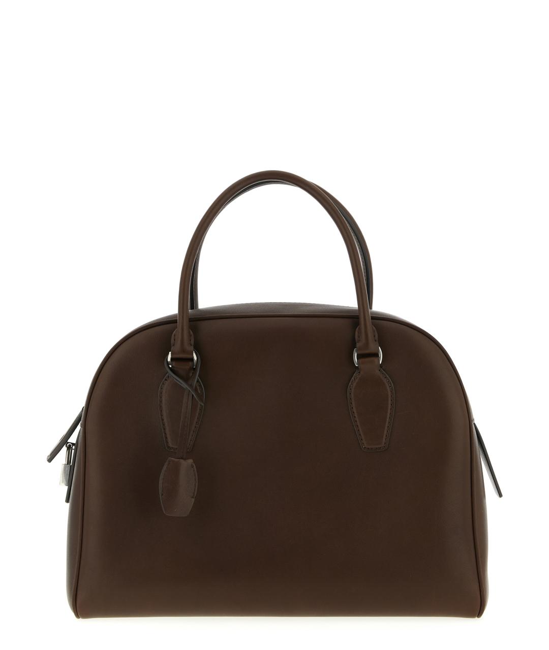 THE ROW Коричневая кожаная сумка тоут, фото 1