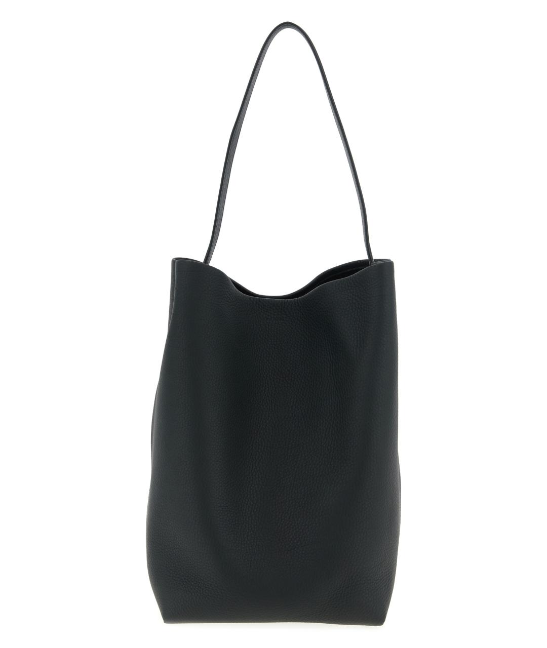 THE ROW Черная кожаная сумка через плечо, фото 1