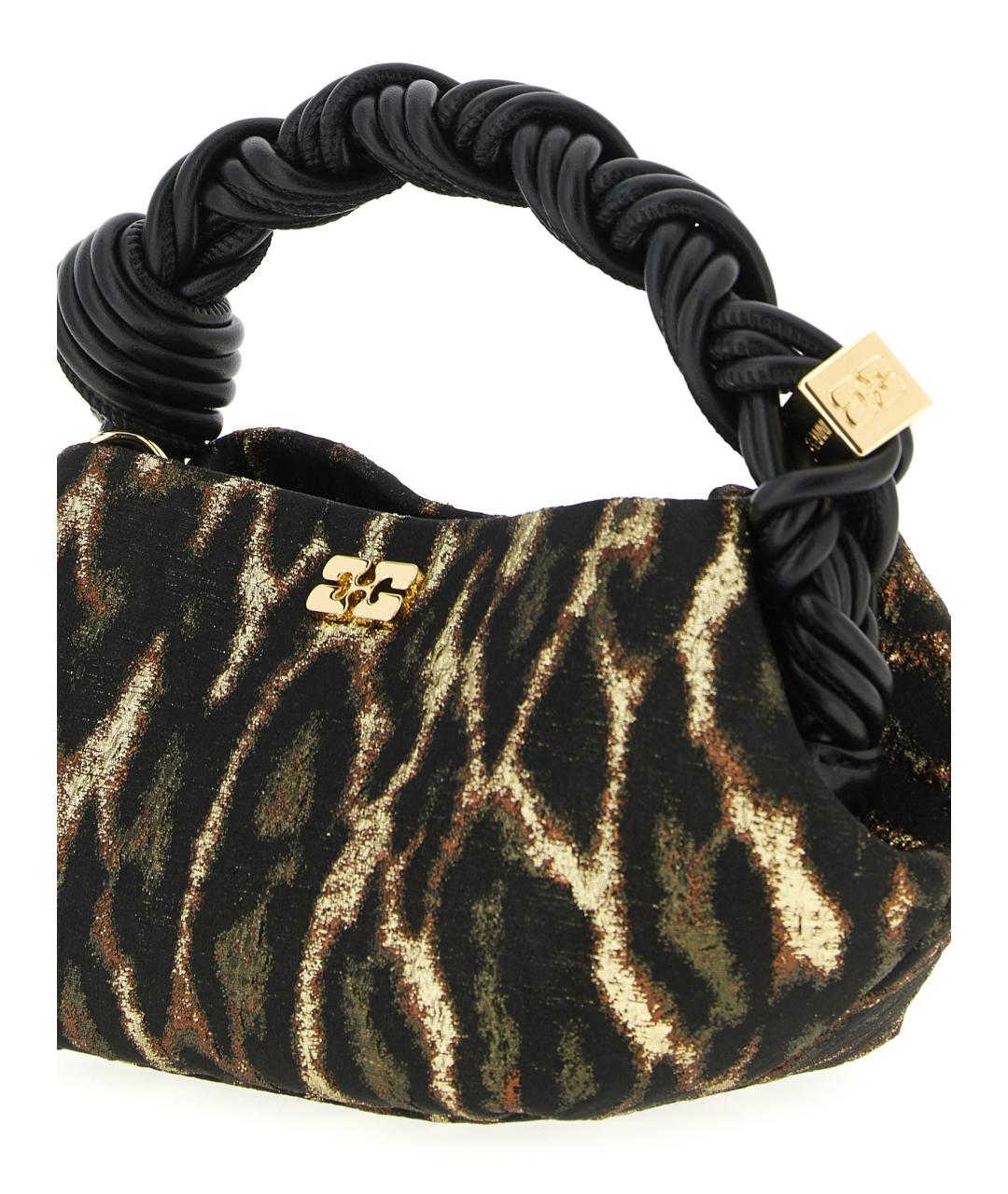 GANNI Мульти синтетическая сумка с короткими ручками, фото 3