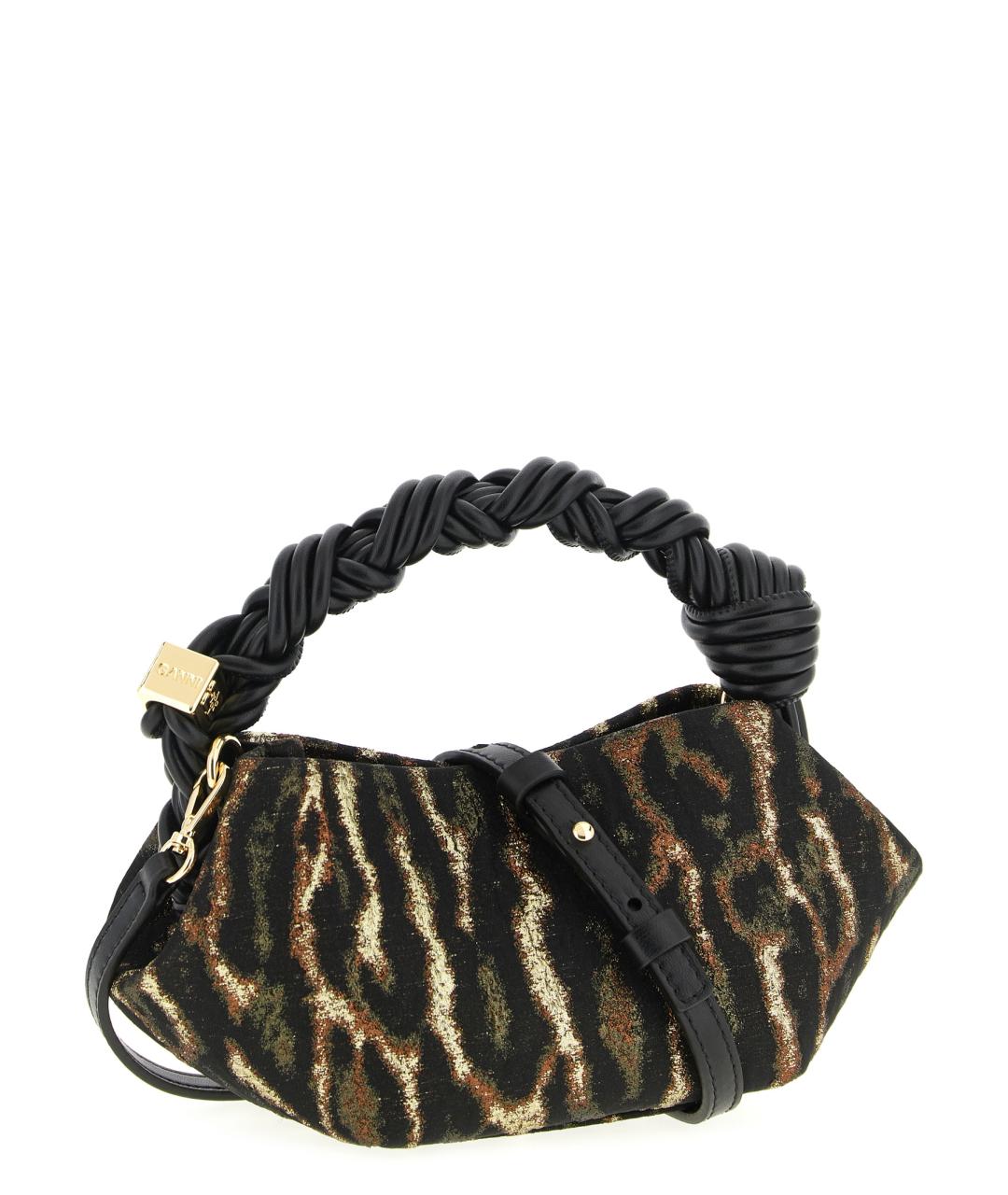 GANNI Мульти синтетическая сумка с короткими ручками, фото 2