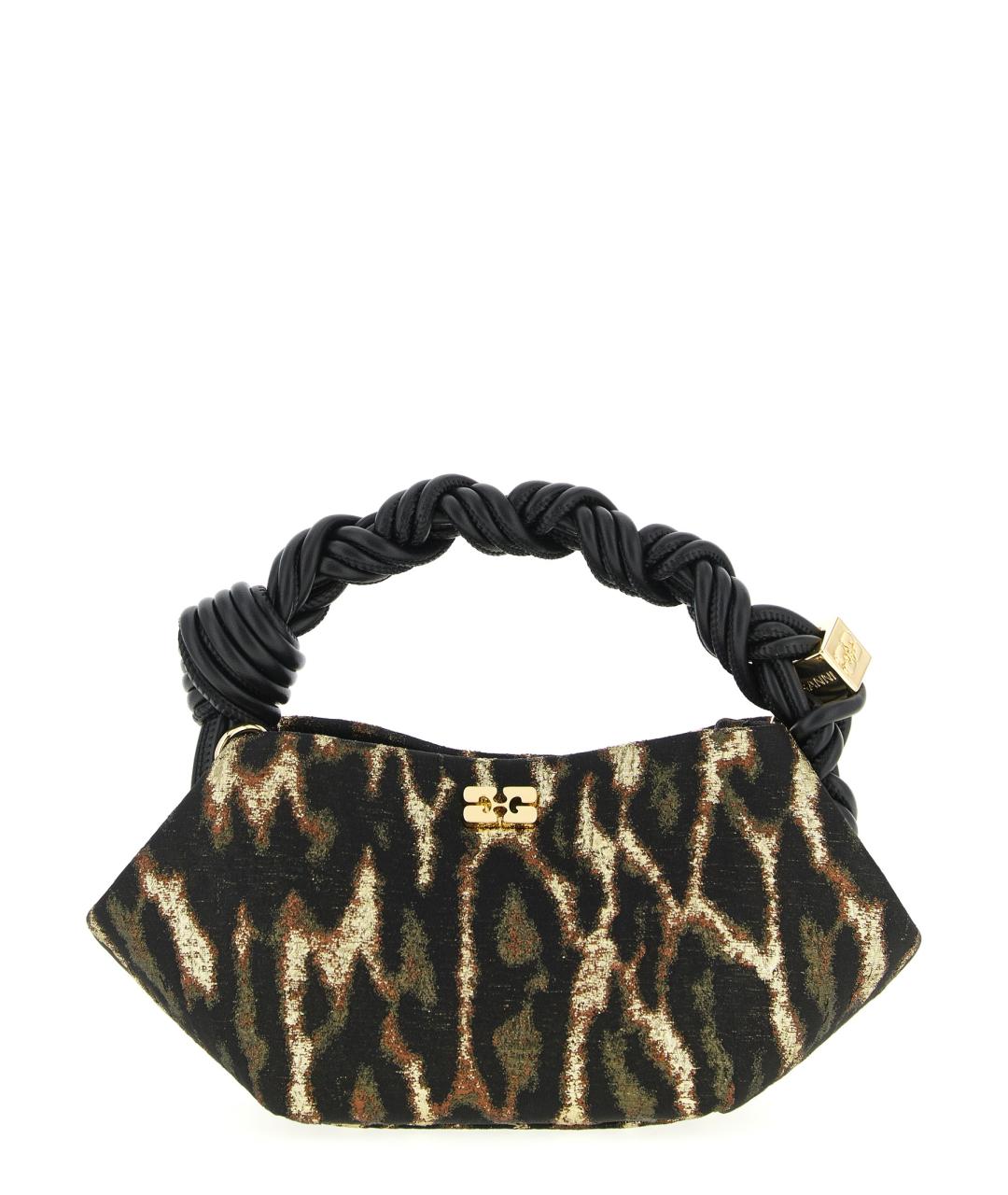 GANNI Мульти синтетическая сумка с короткими ручками, фото 1