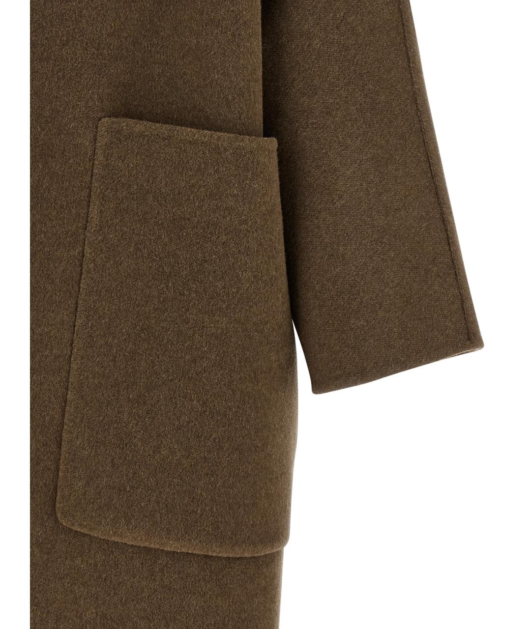 THE ROW Коричневое кашемировое пальто, фото 4