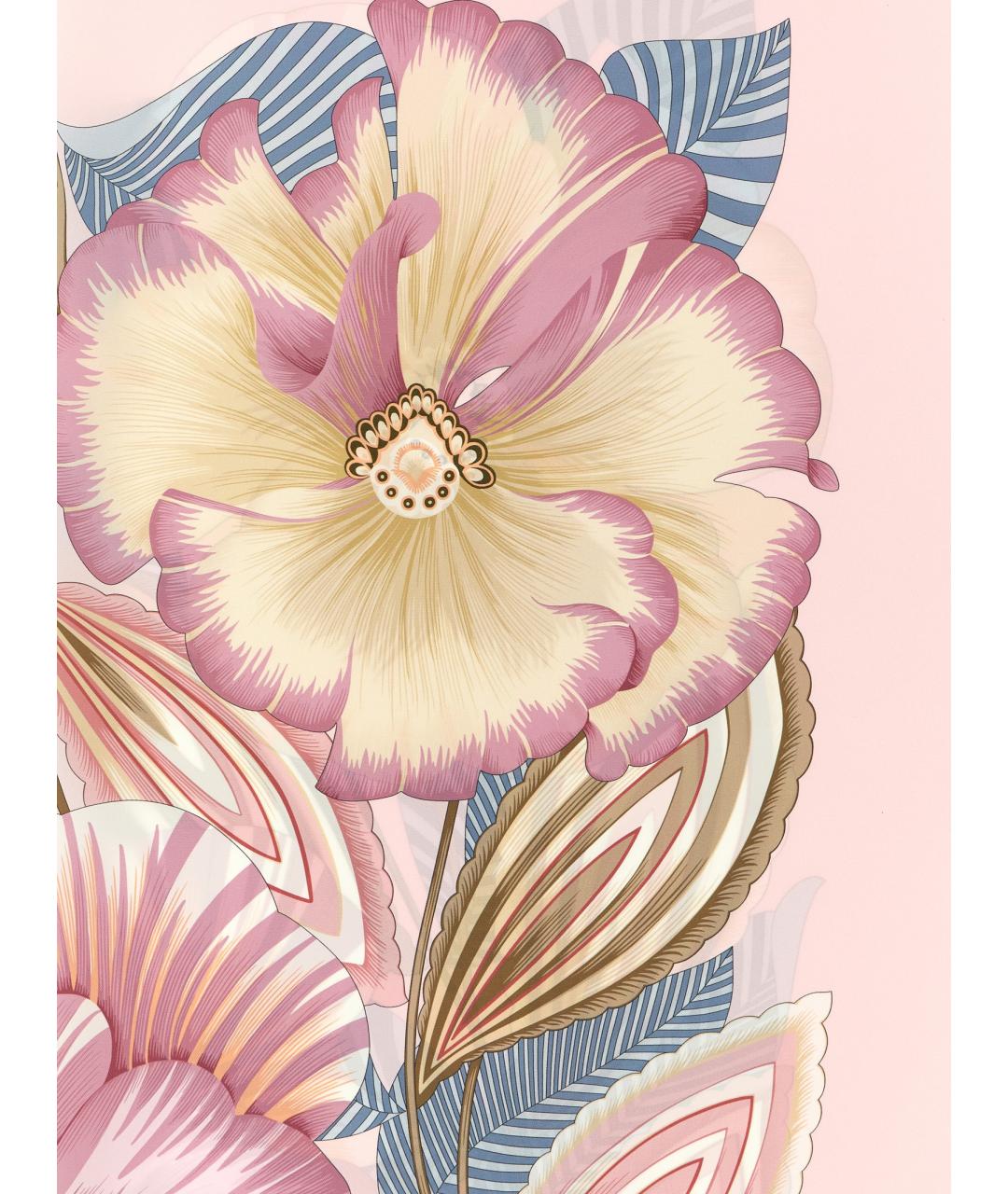 FERRAGAMO Розовый шелковый шарф, фото 3