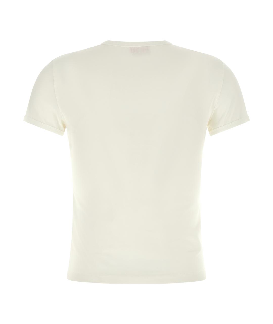 DIESEL Белая хлопковая футболка, фото 2