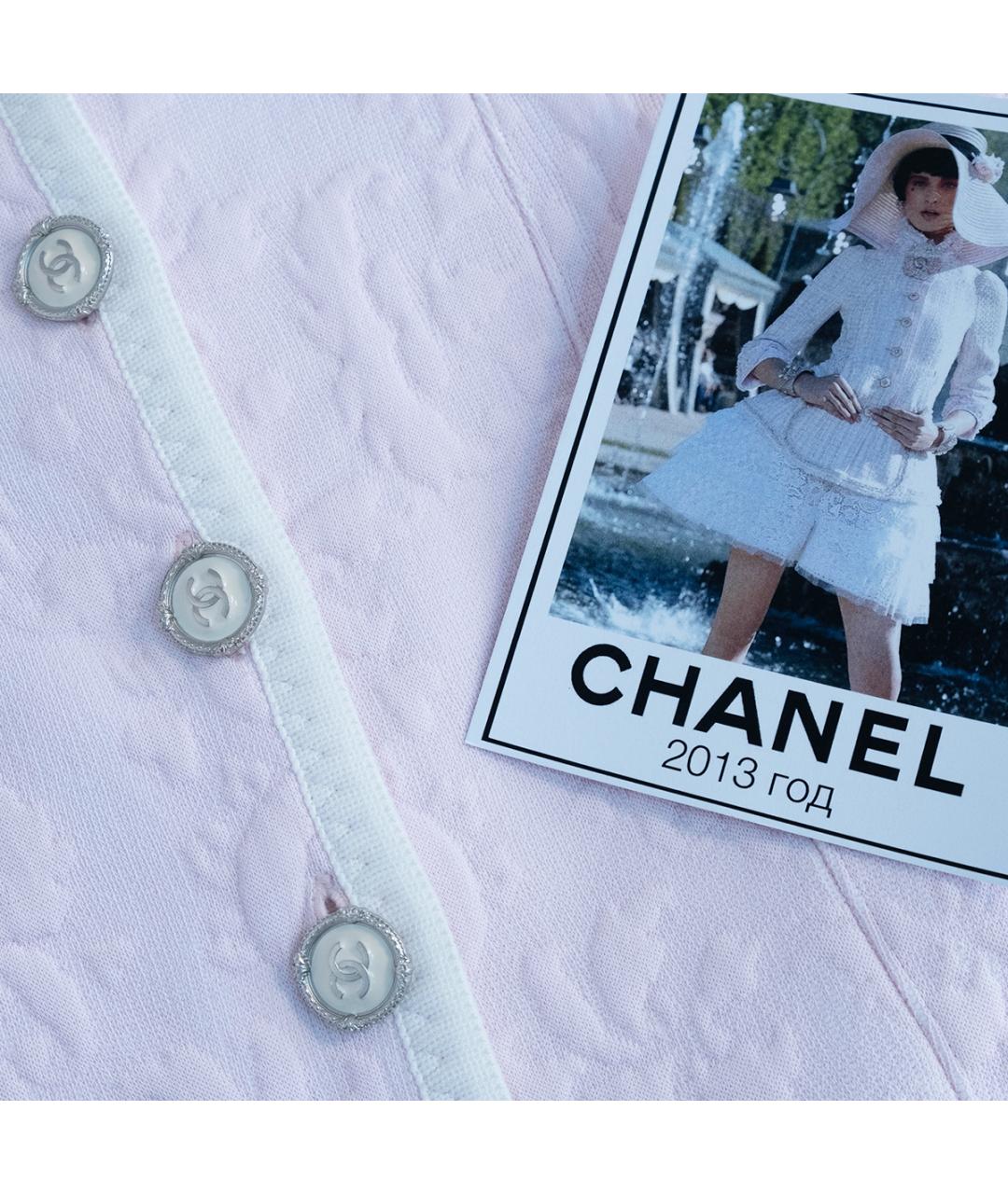 CHANEL Розовый жакет/пиджак, фото 6