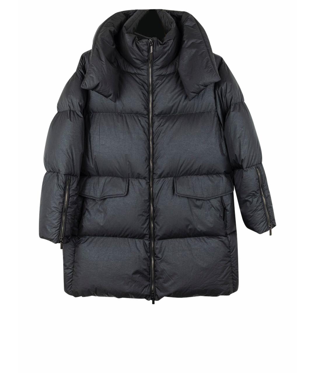 MOORER Черный пуховик, фото 1