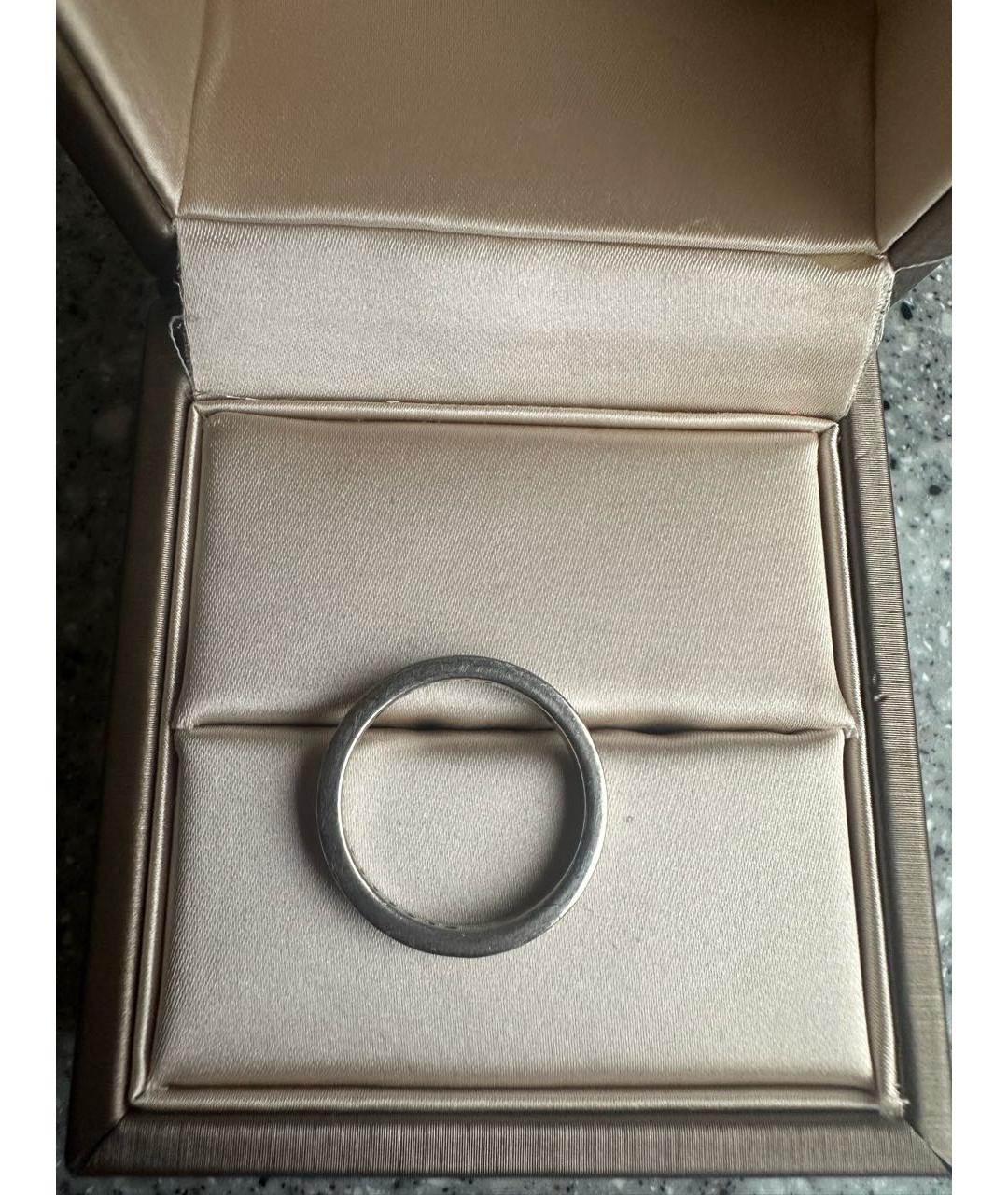 BVLGARI Серебряное платиновое кольцо, фото 4