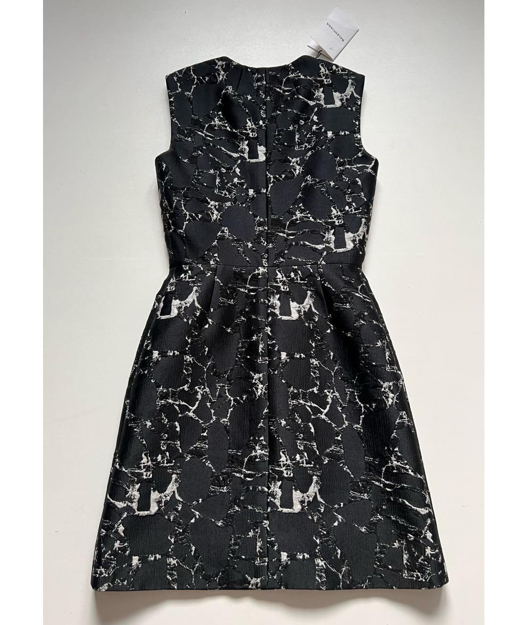 BALENCIAGA Мульти хлопко-эластановое коктейльное платье, фото 8