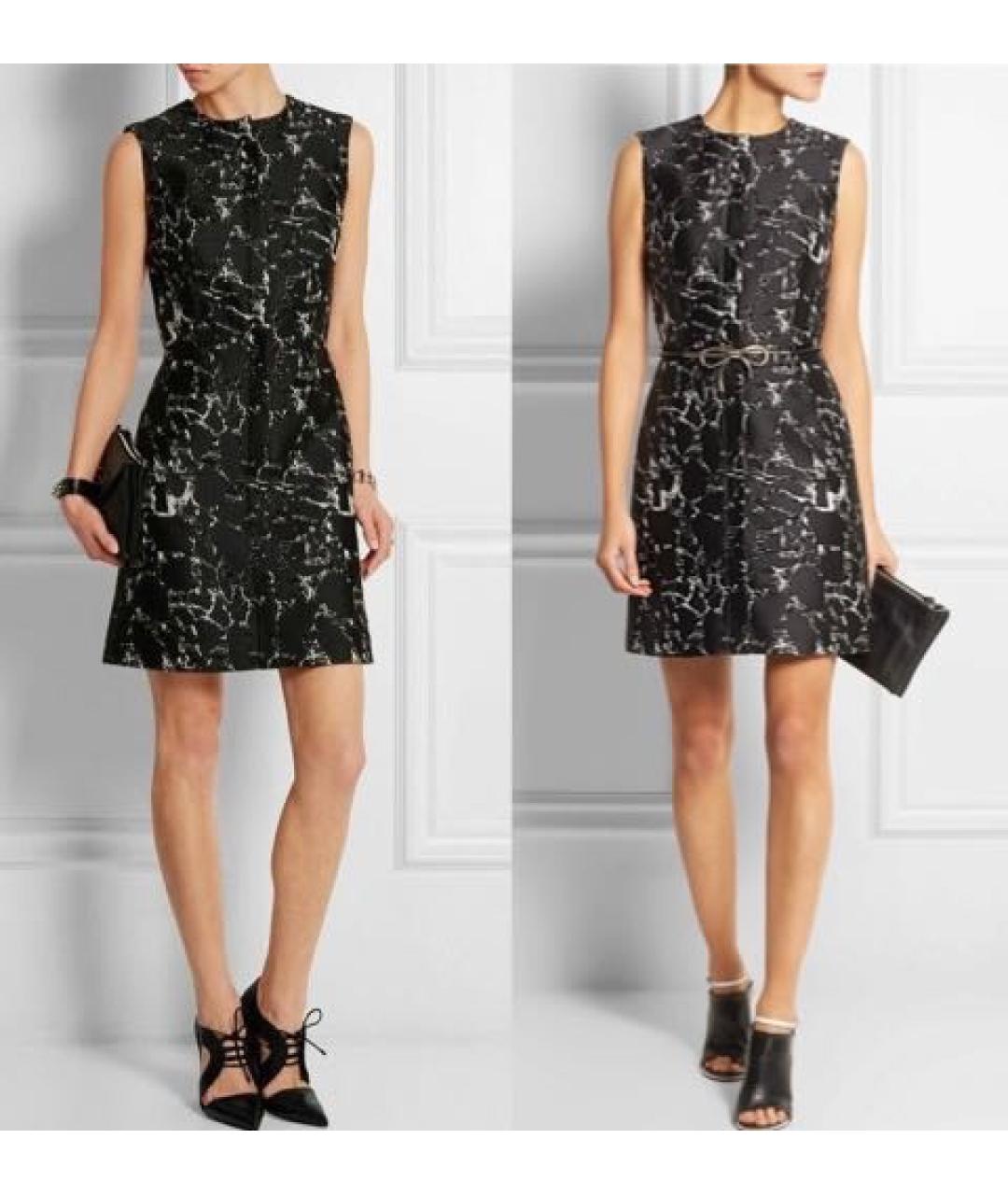 BALENCIAGA Мульти хлопко-эластановое коктейльное платье, фото 3