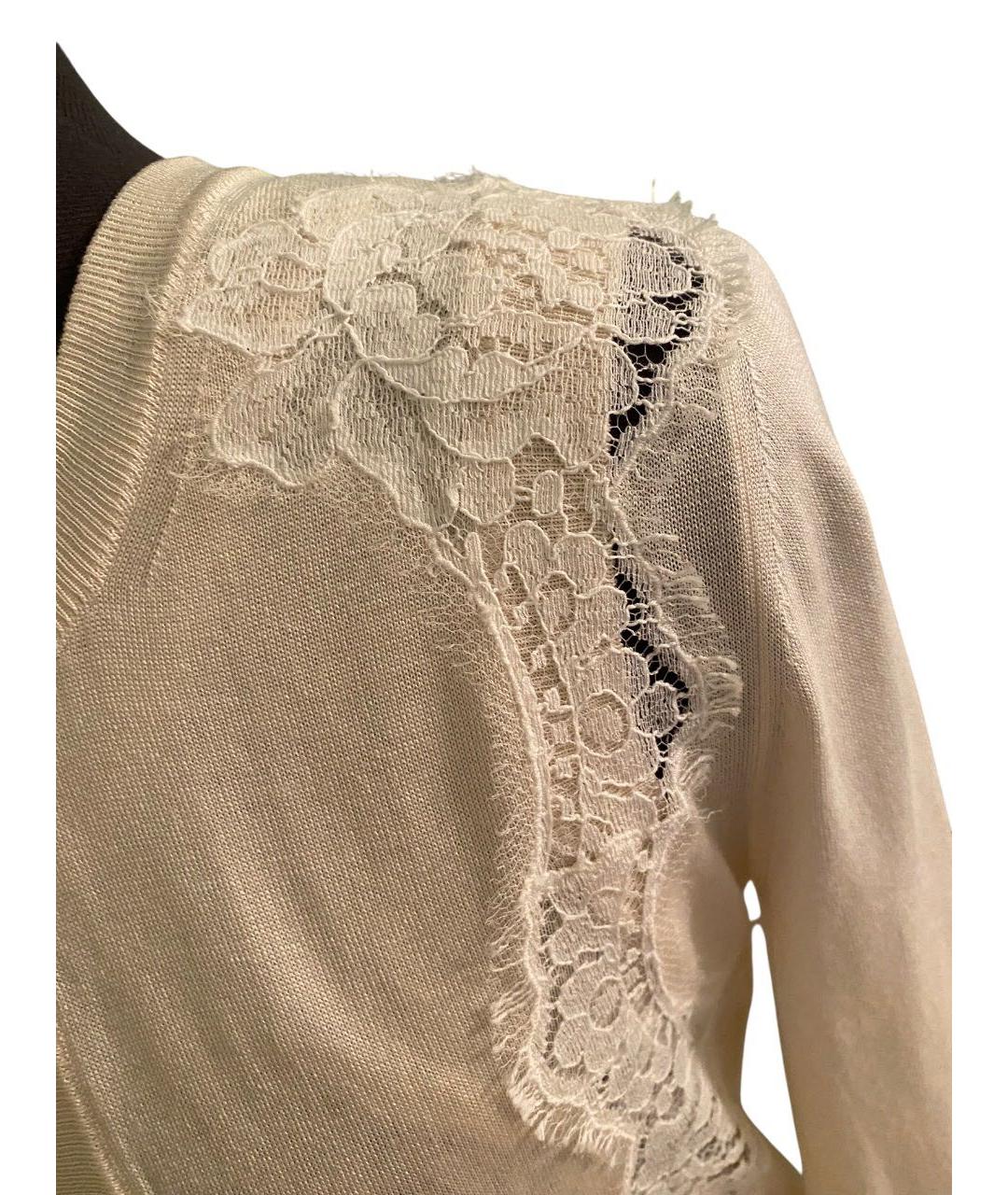 DOLCE&GABBANA Бежевый шелковый кардиган, фото 3