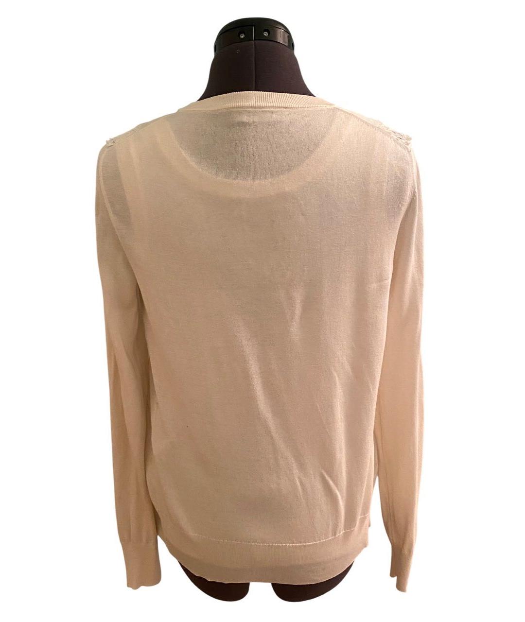 DOLCE&GABBANA Бежевый шелковый кардиган, фото 4