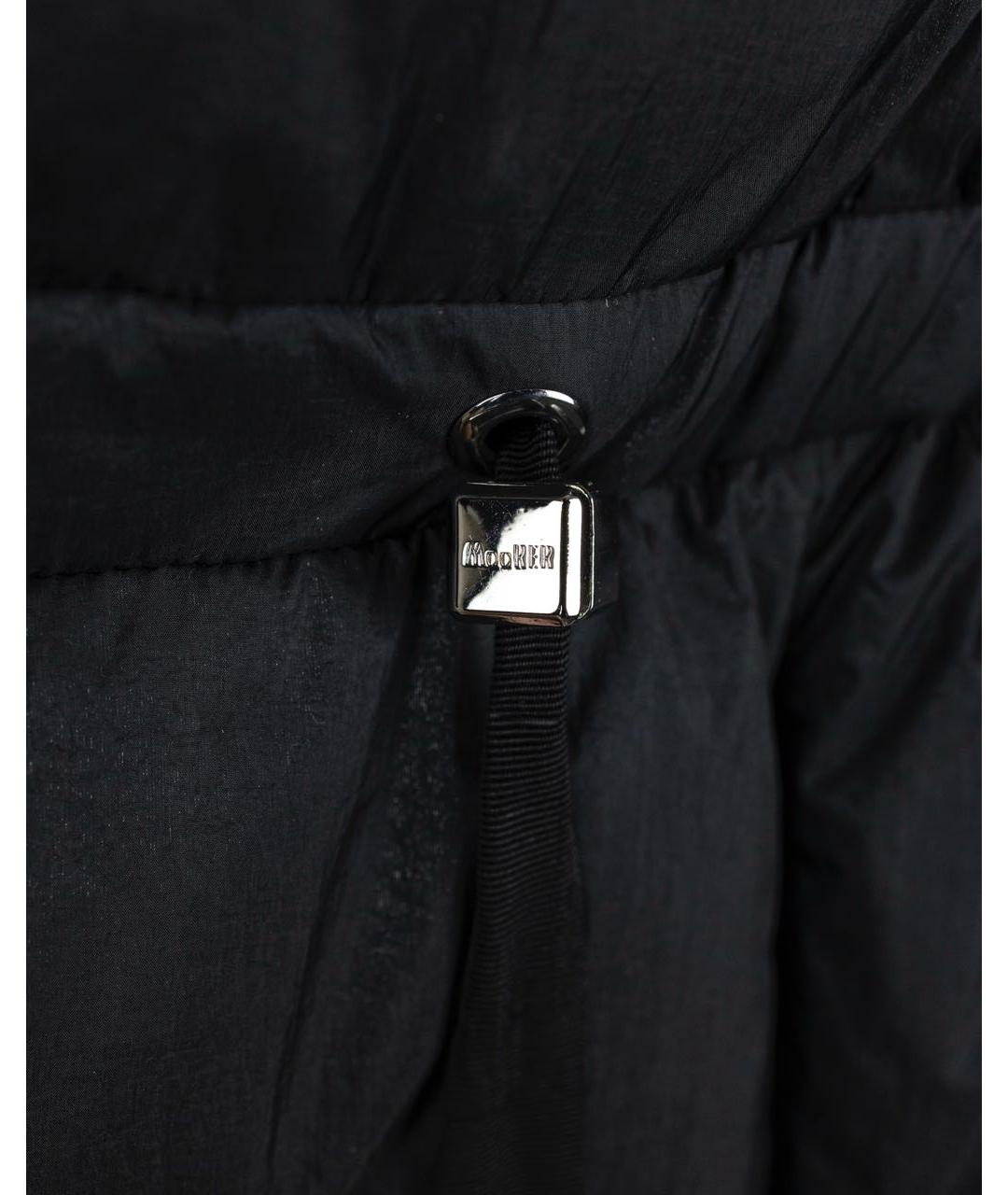 MOORER Черный пуховик, фото 3