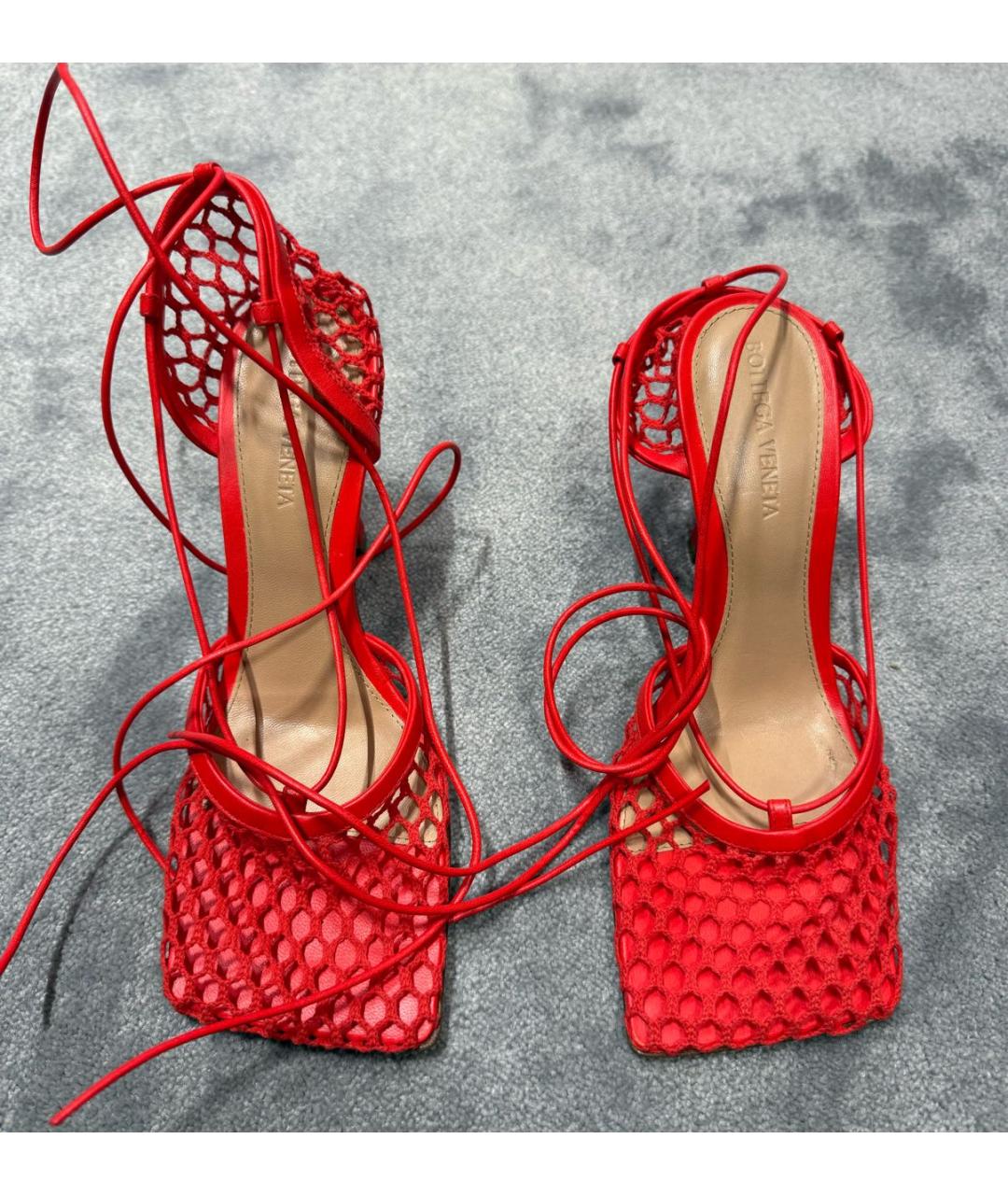BOTTEGA VENETA Красные туфли, фото 2