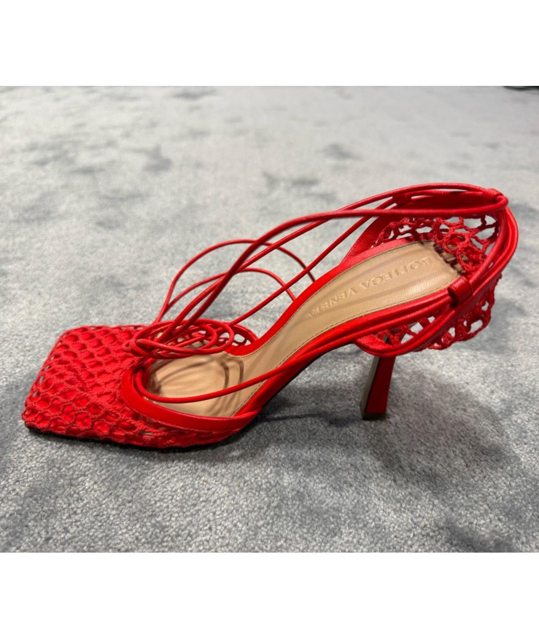 BOTTEGA VENETA Красные туфли, фото 6