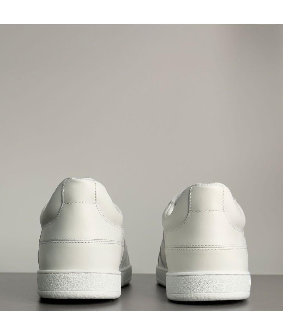 CHRISTIAN DIOR Белые кожаные кеды, фото 4