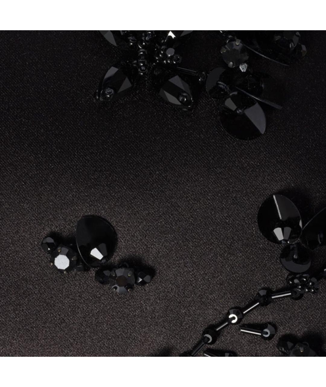 MIU MIU Черная шелковая сумка через плечо, фото 4